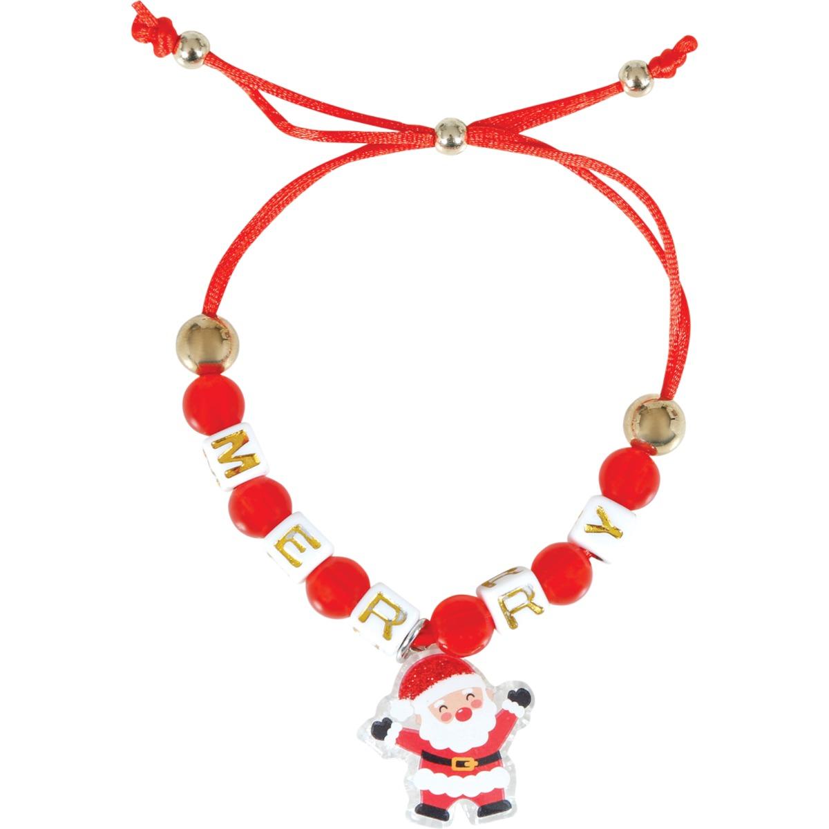 Bracciale babbo natale pvc