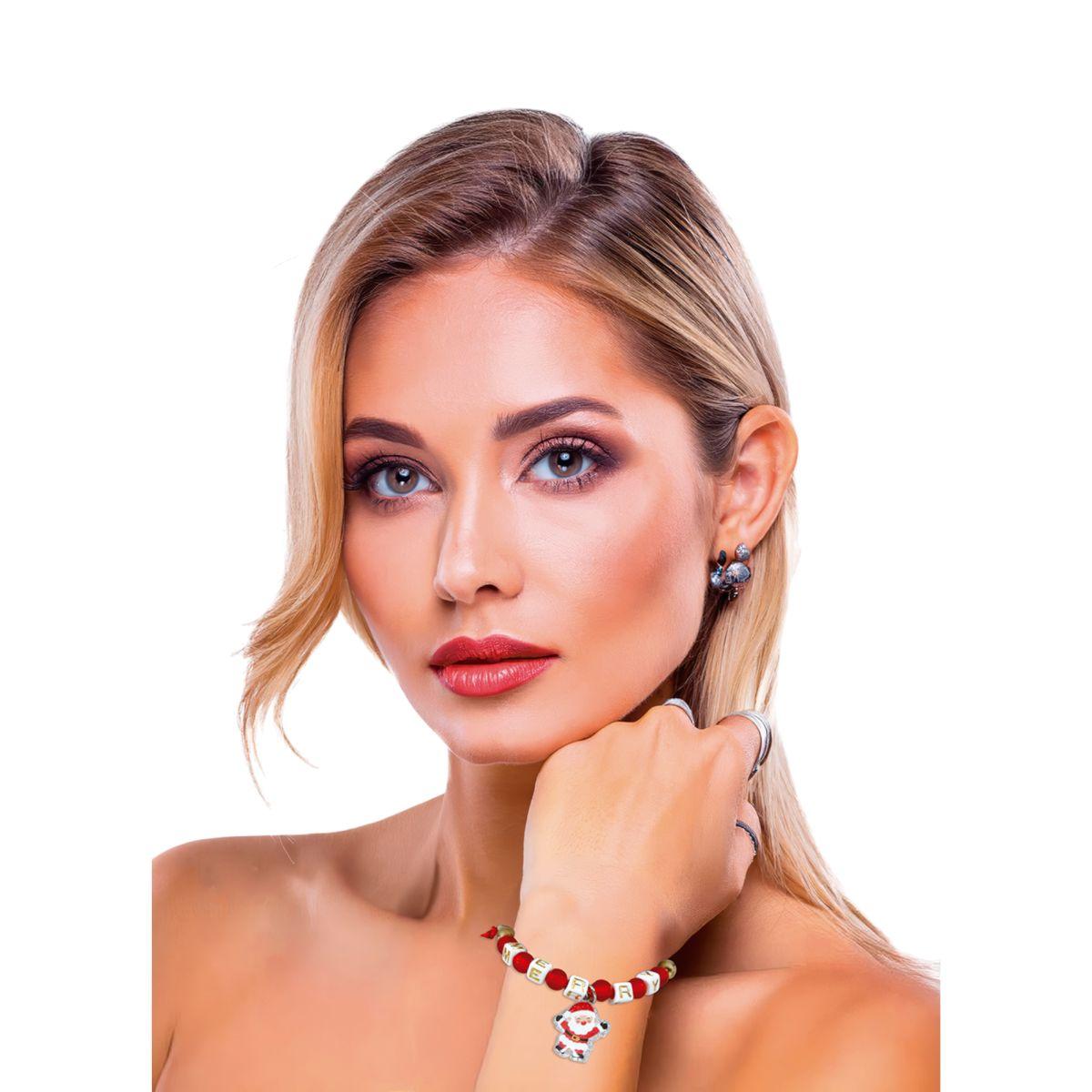 Bracciale babbo natale pvc