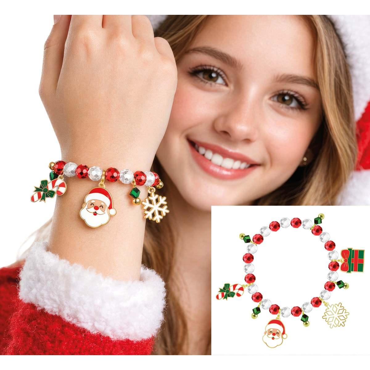 Bracciale soggetti natalizi pvc