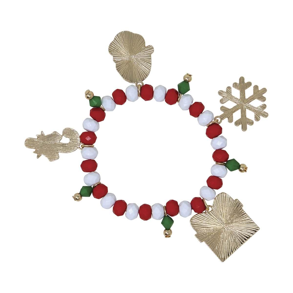 Bracciale soggetti natalizi pvc