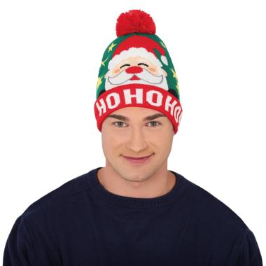 Cappello natale babbo effetto lana