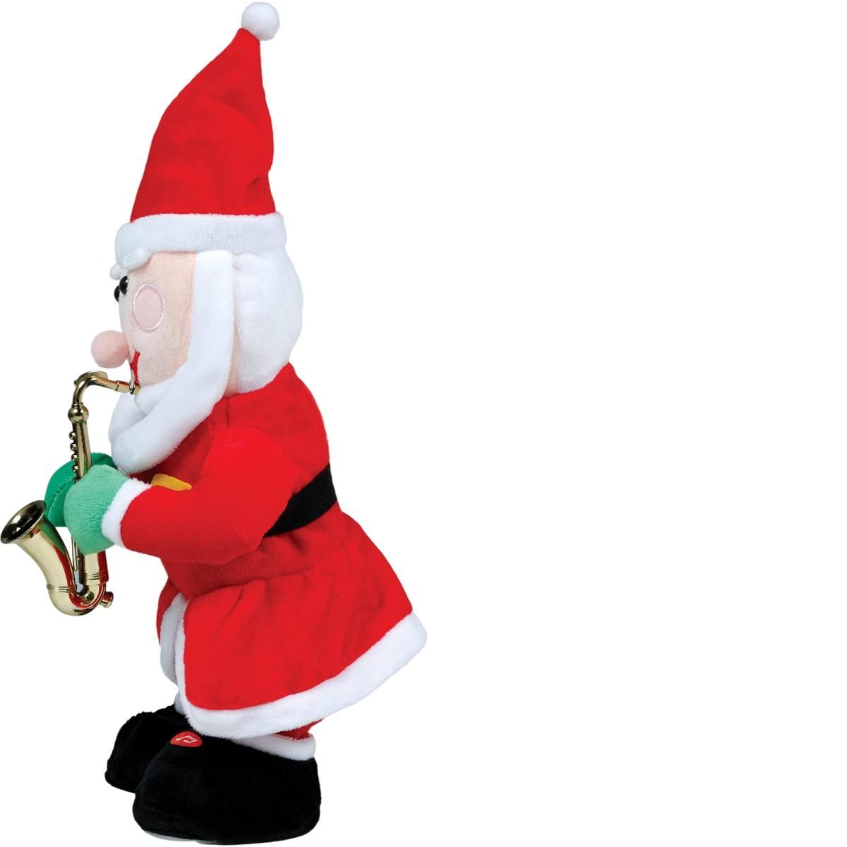 Babbo natale tessuto movimento suono
