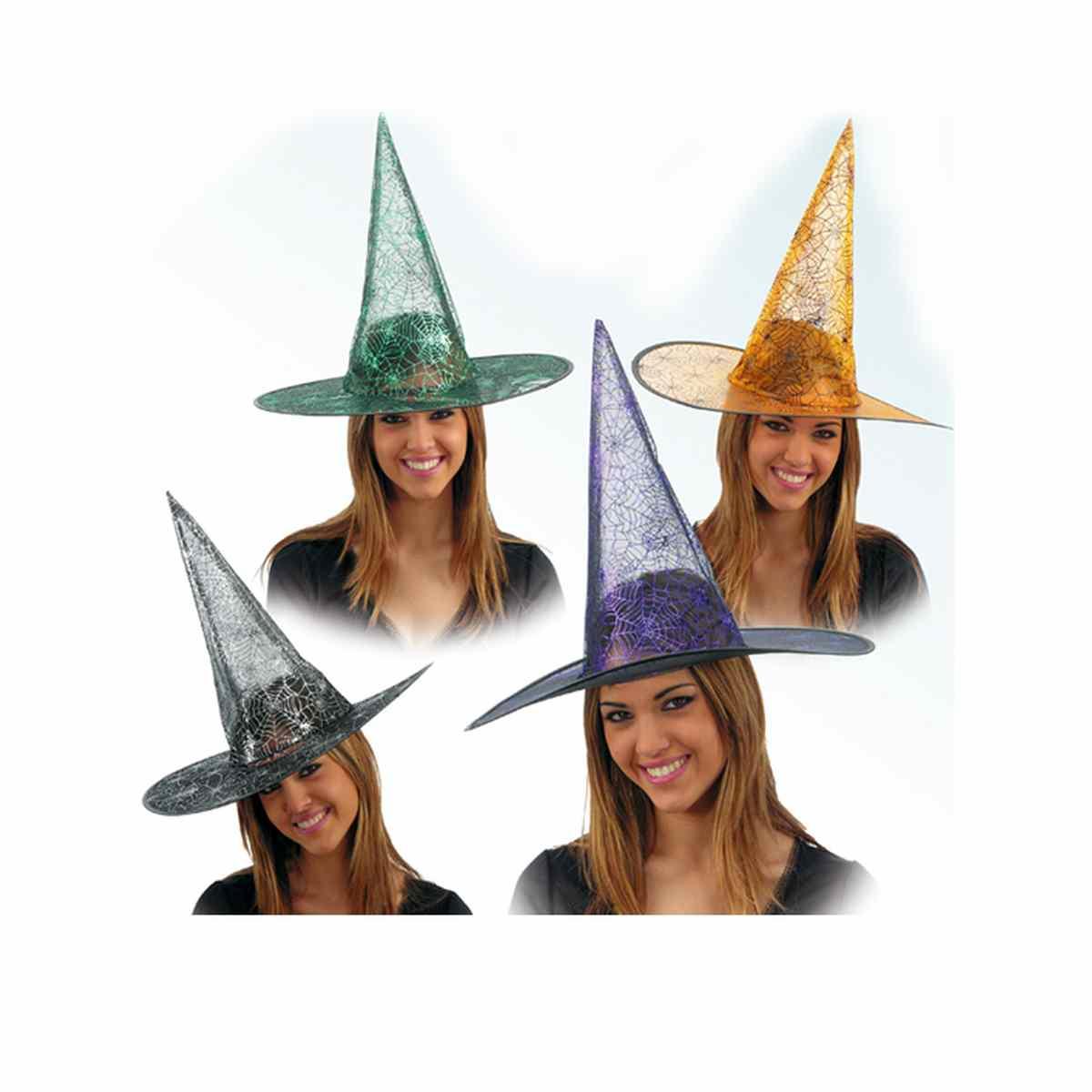 Cappello strega ragnatela