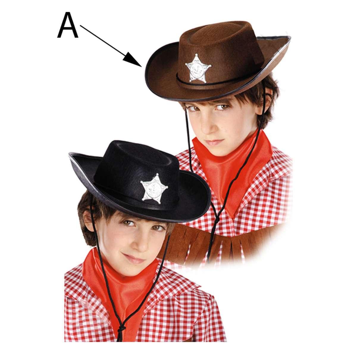 Cappello cowboy baby feltro