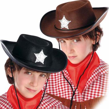 Cappello cowboy baby feltro