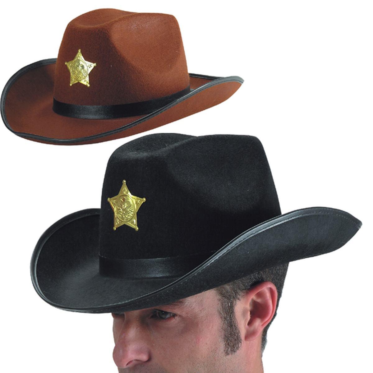 Cappello sceriffo feltro tg 58 disponibili 2 colori