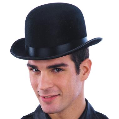 Cappello bombetta lusso nera