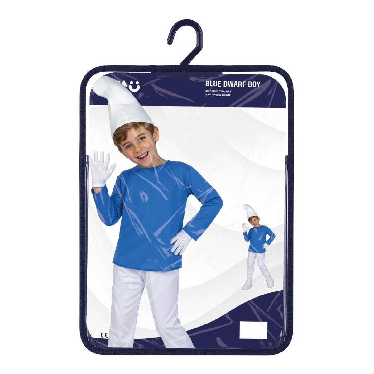 Costume nano puffo blu Bambino