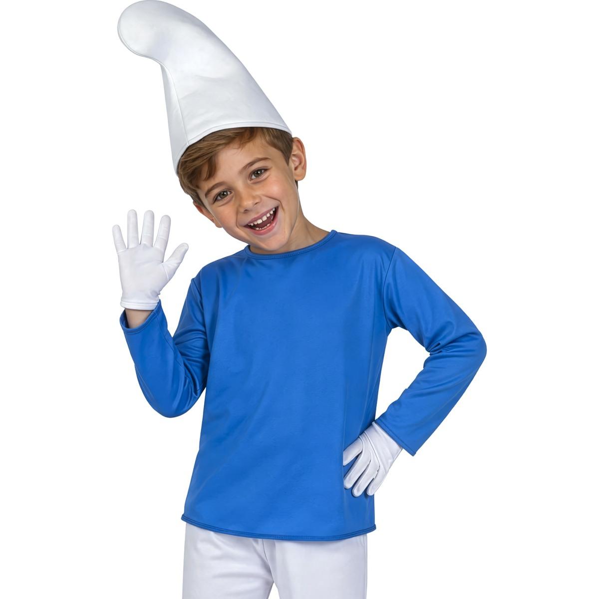 Costume nano puffo blu Bambino