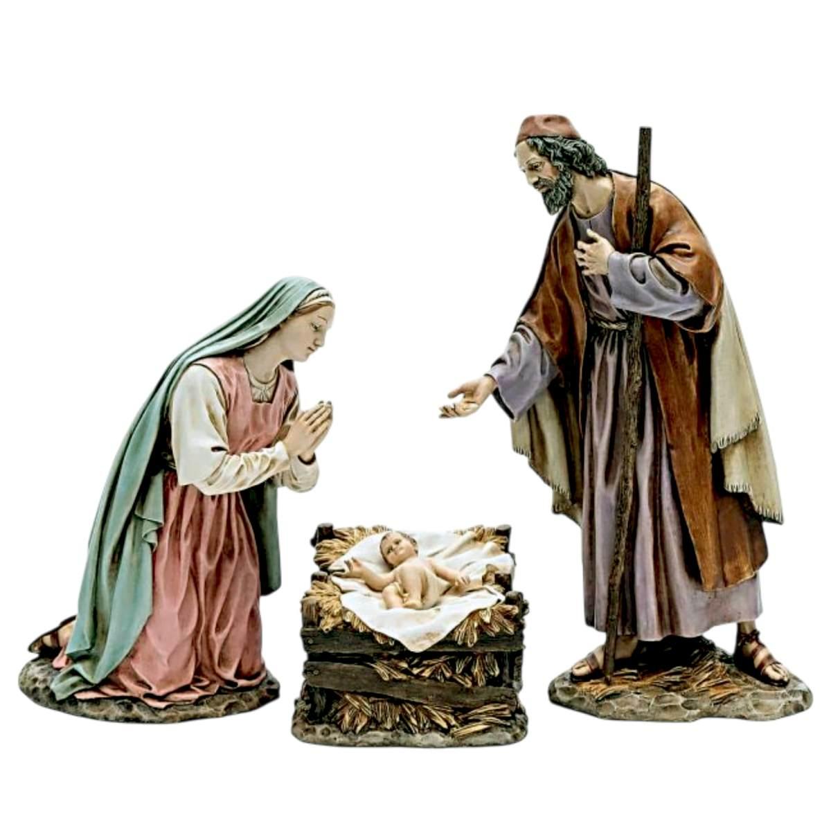 Natività Moranduzzo 30 cm set pz.3 collection