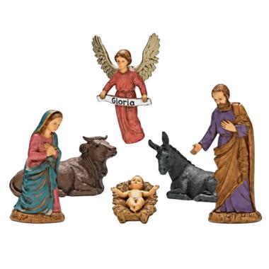 Natività Moranduzzo 10 cm set 6 pz |_686