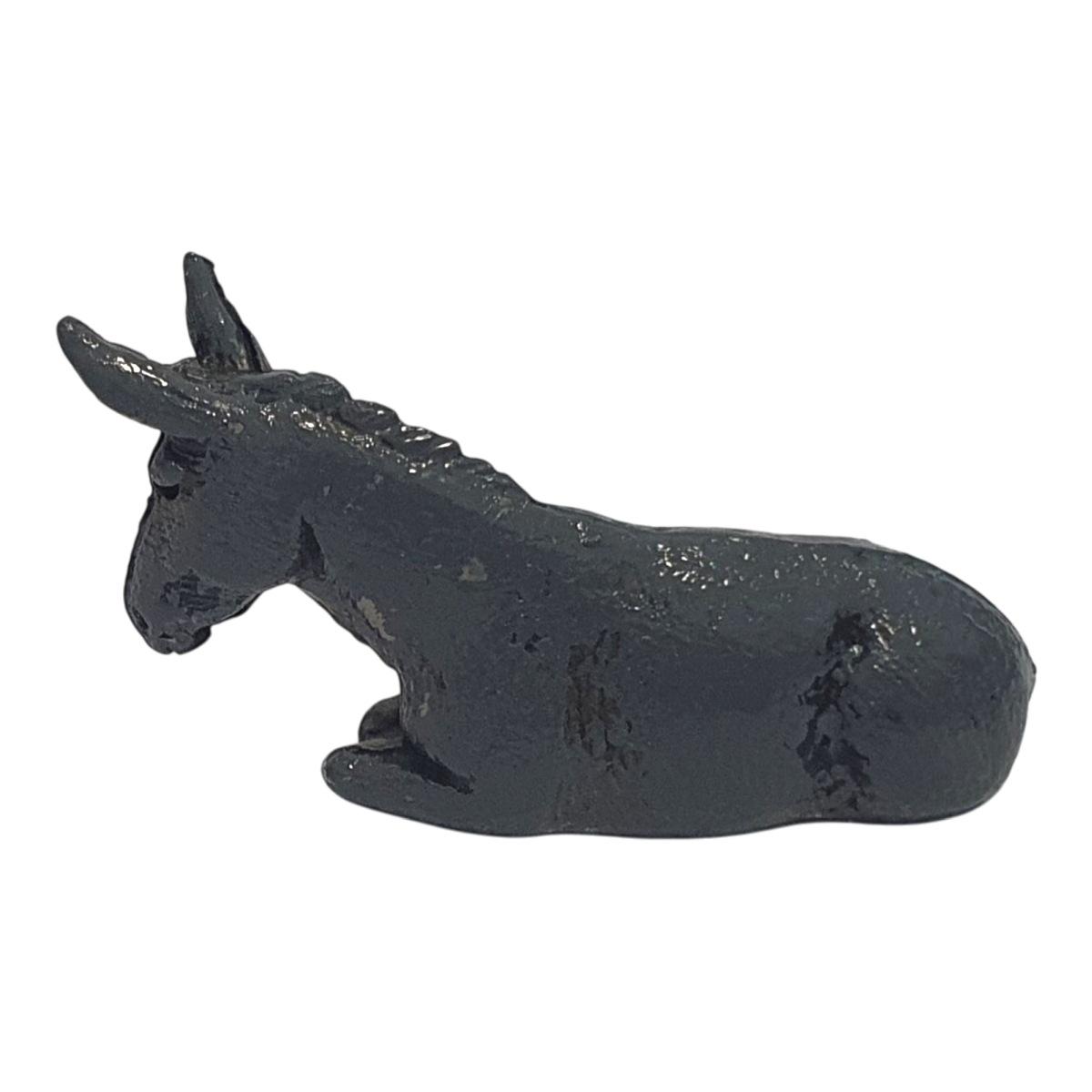 Animali Moranduzzo 3.5 cm asino sdraiato