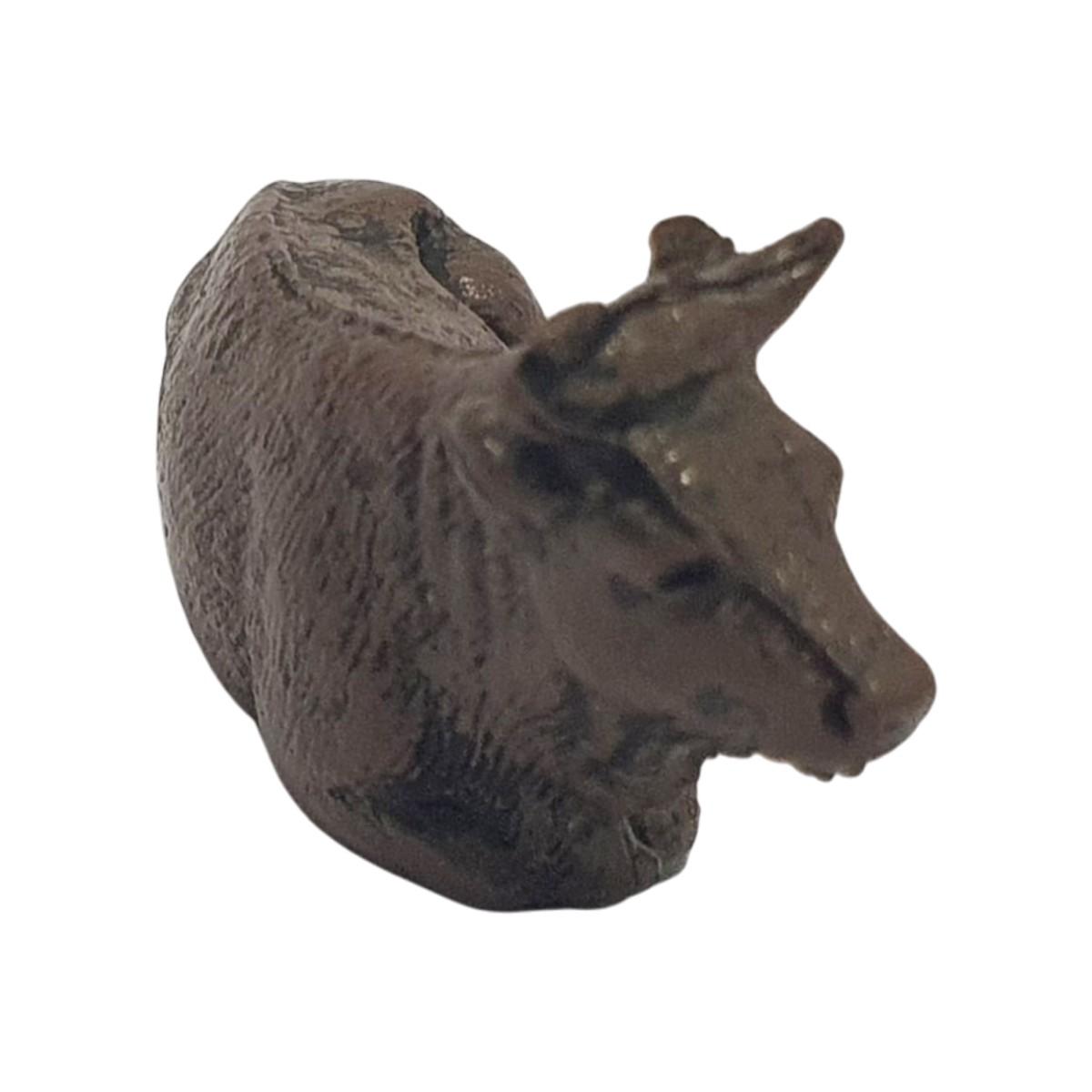 Animali 3,5 cm bue sdraiato