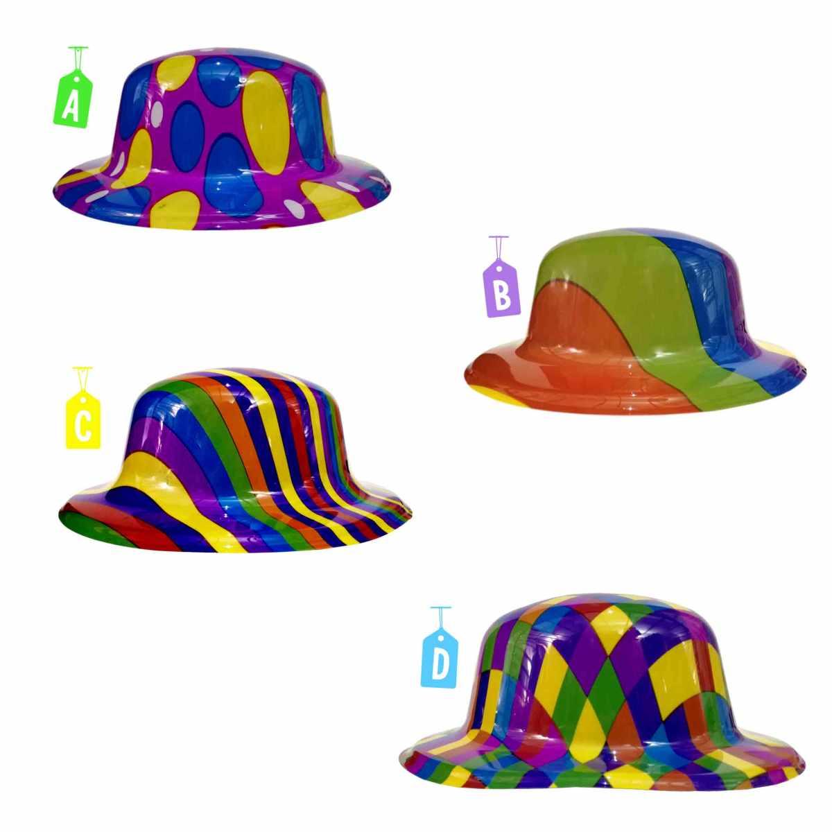 Cappello bombetta serigrafata