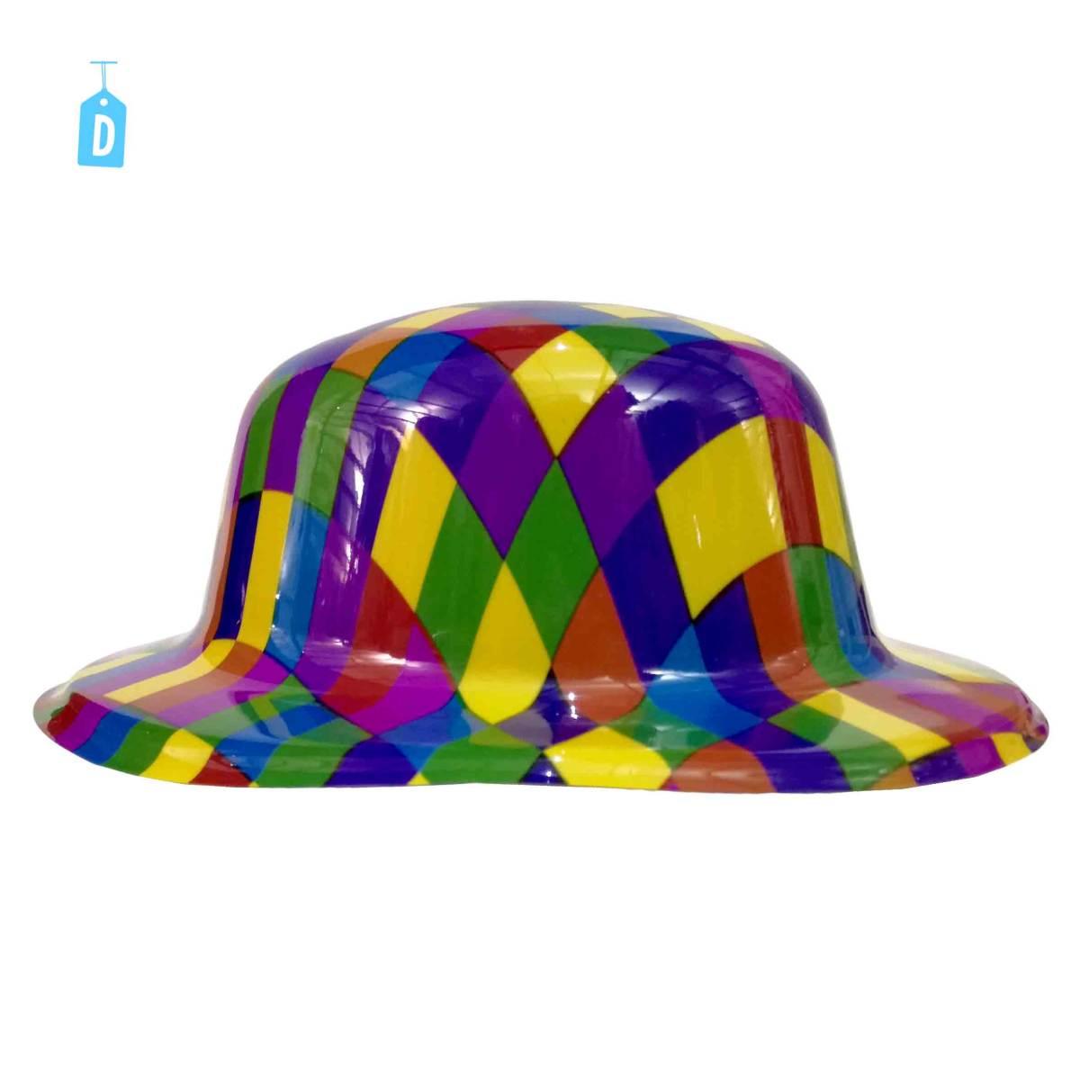 Cappello bombetta serigrafata