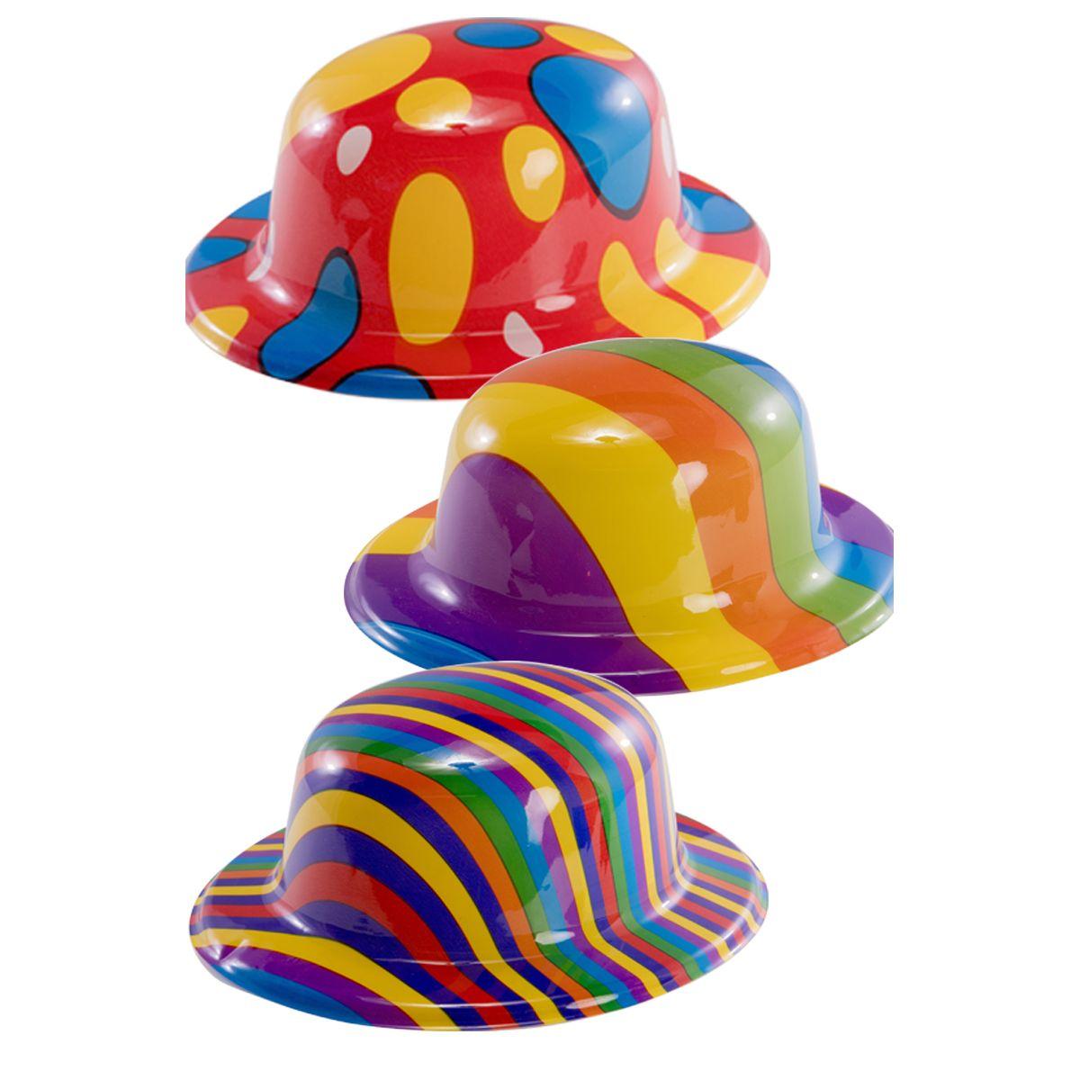 Cappello bombetta serigrafata