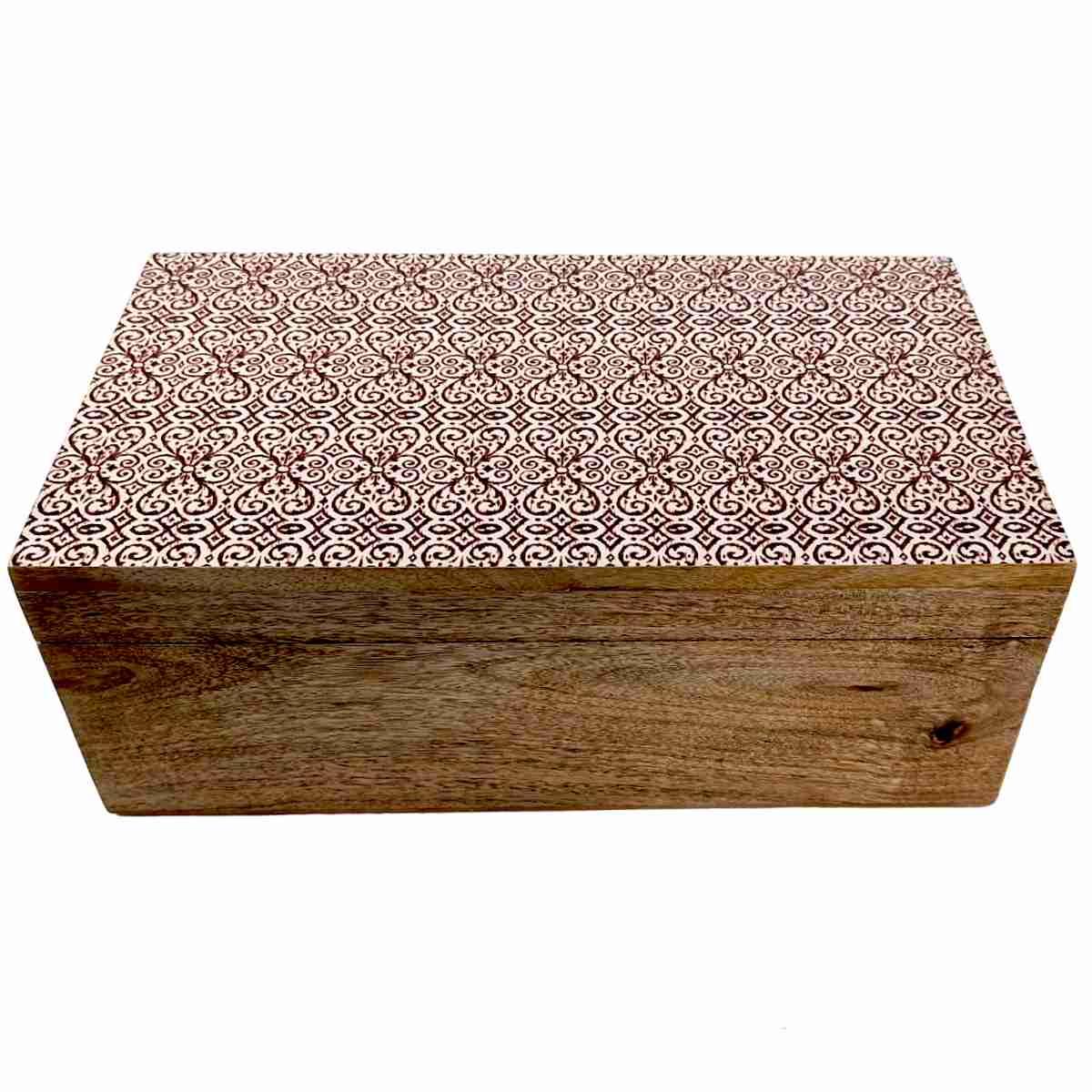Scatola libro legno cordoba 32 x 19 x 12 cm