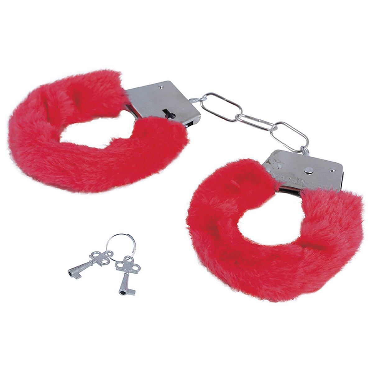 Manette metallo peluche rosse chiave
