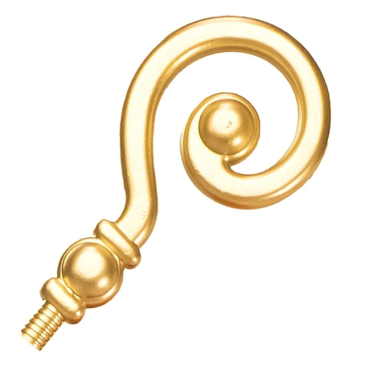 Bastone oro arcivescovo senza asta