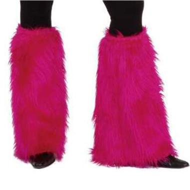 Scaldamuscoli pelosi rosa fucsia Set 2 pz