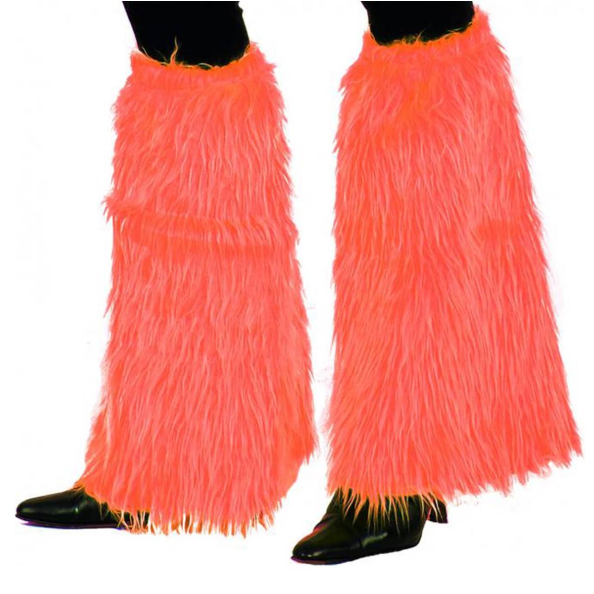 Scaldamuscoli pelosi arancioni Set 2 pz