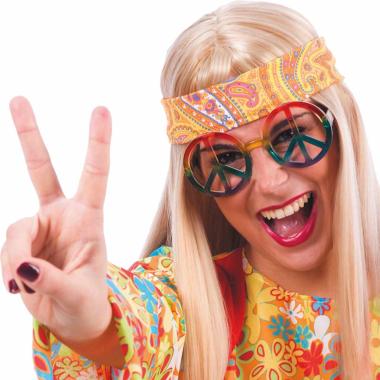 Occhiali peace love multicolor
