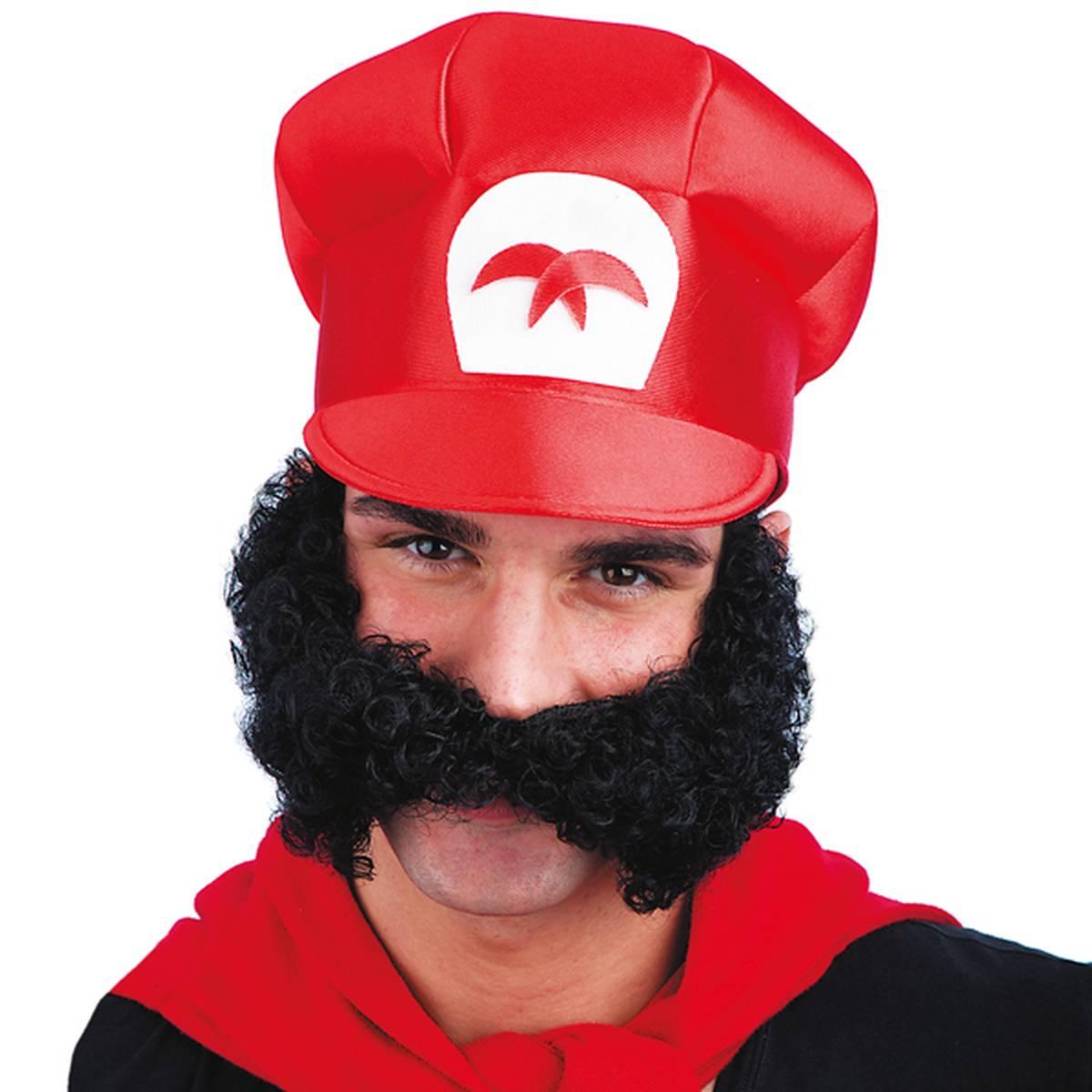 Baffi neri ricci