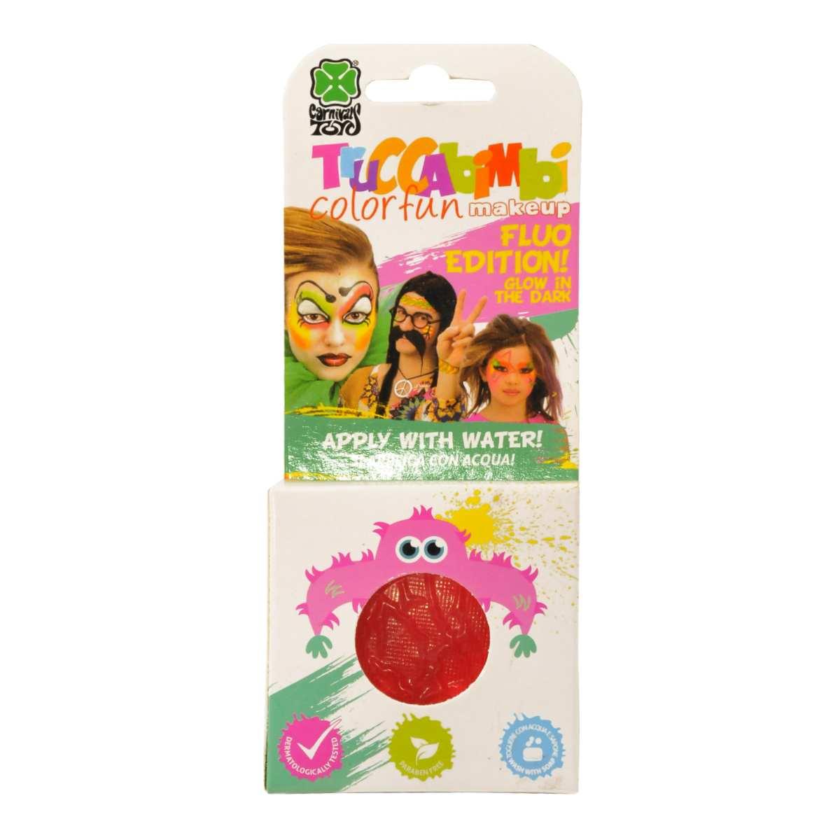 Trucco crema vasetto rosa fluo