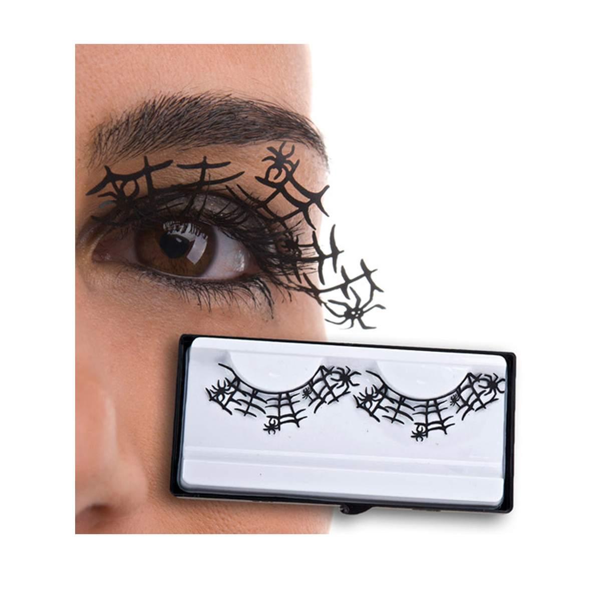 Trucco ciglia ragnatele