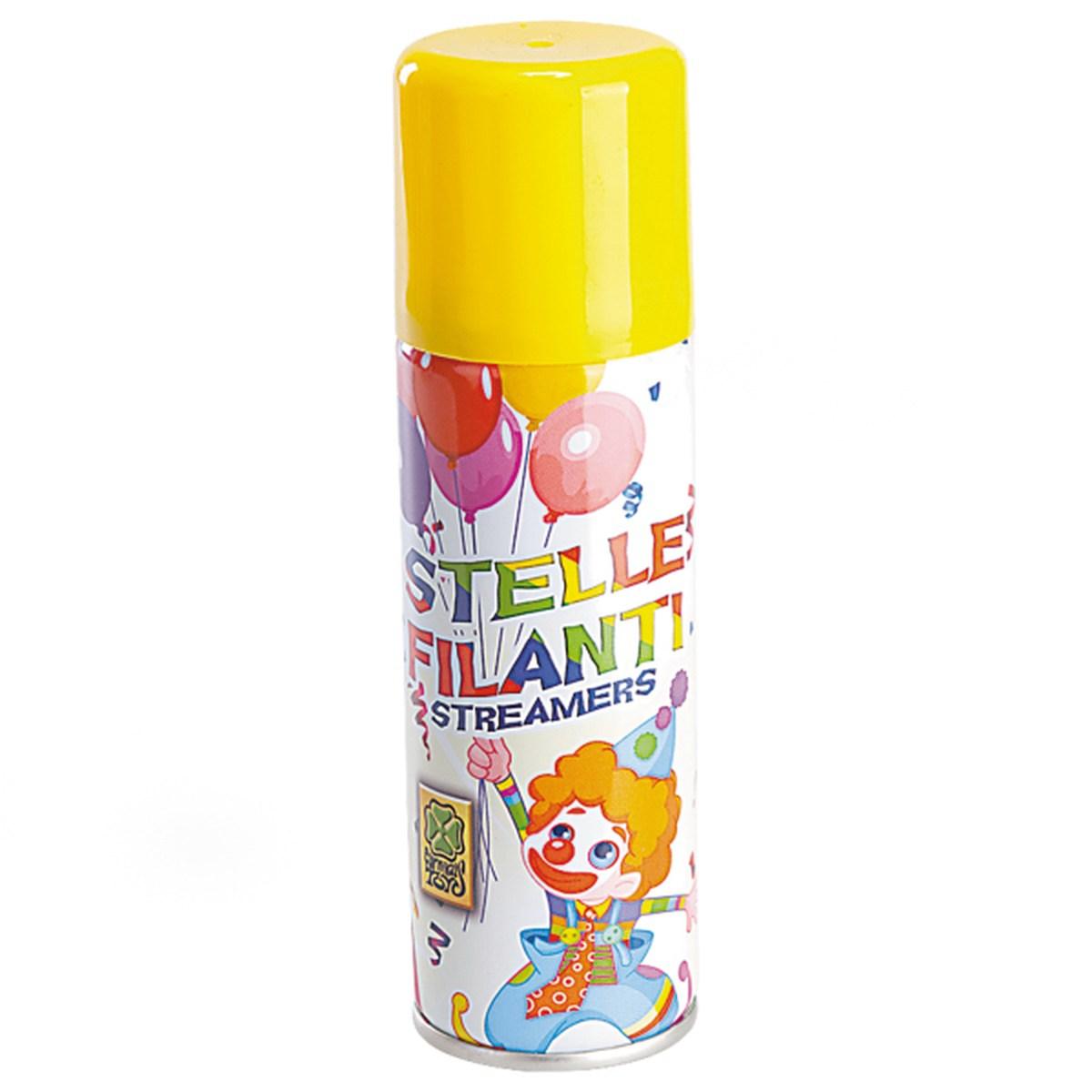 Stelle filanti spray gialle ml