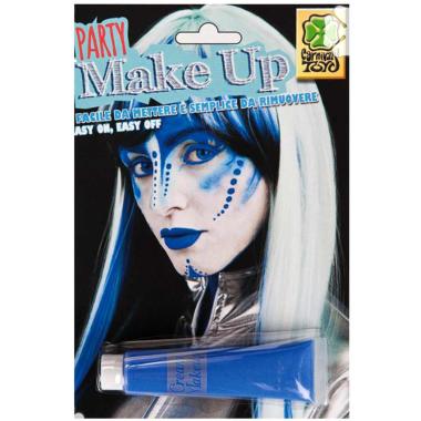 Trucco crema tubo blu alieno