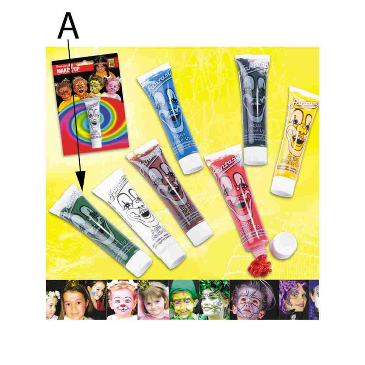 Trucco crema tubo colori assortiti ml