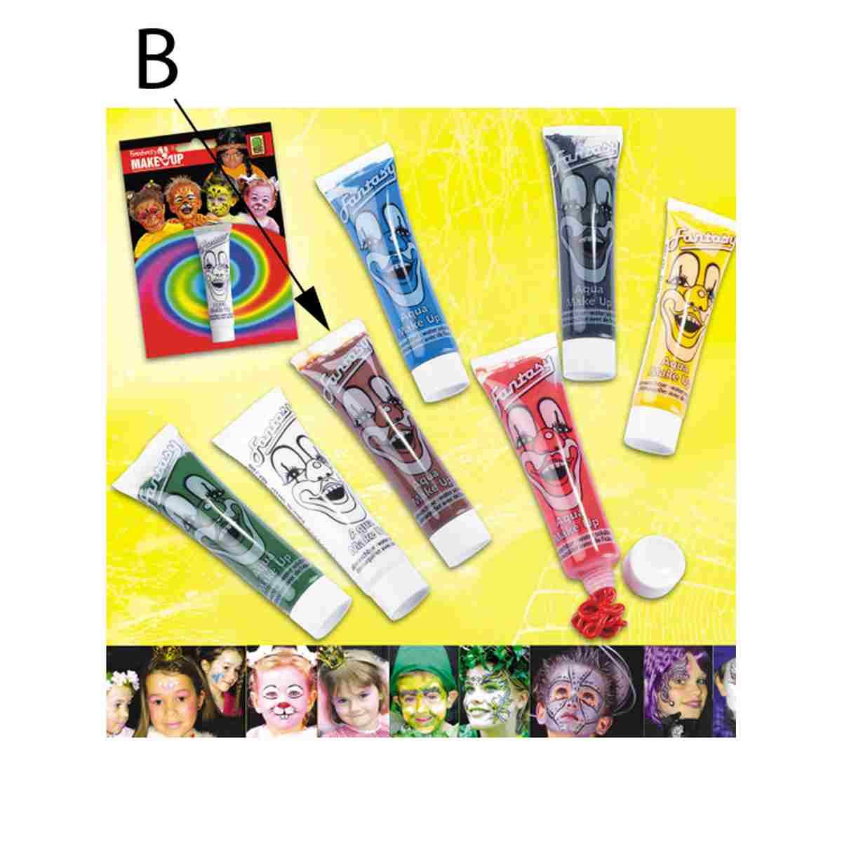 Trucco crema tubo colori assortiti ml
