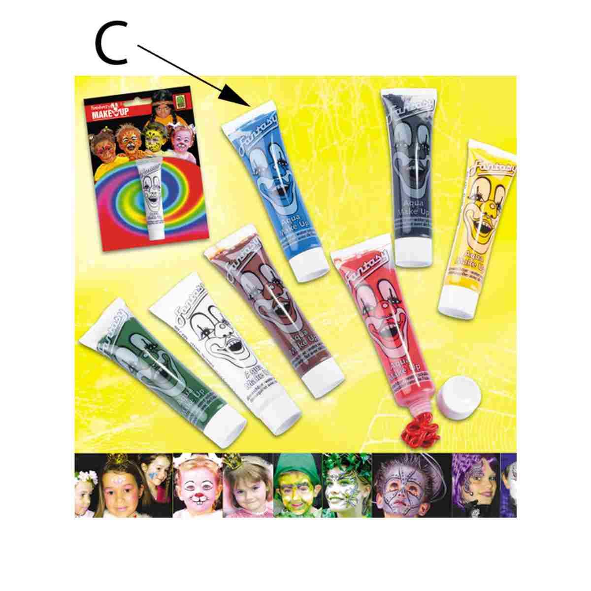 Trucco crema tubo colori assortiti ml