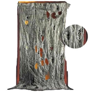 Tenda porta halloween stracciona