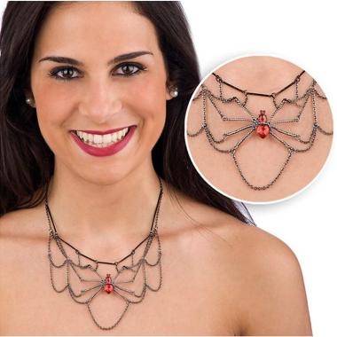 Collana ragnatela ragno