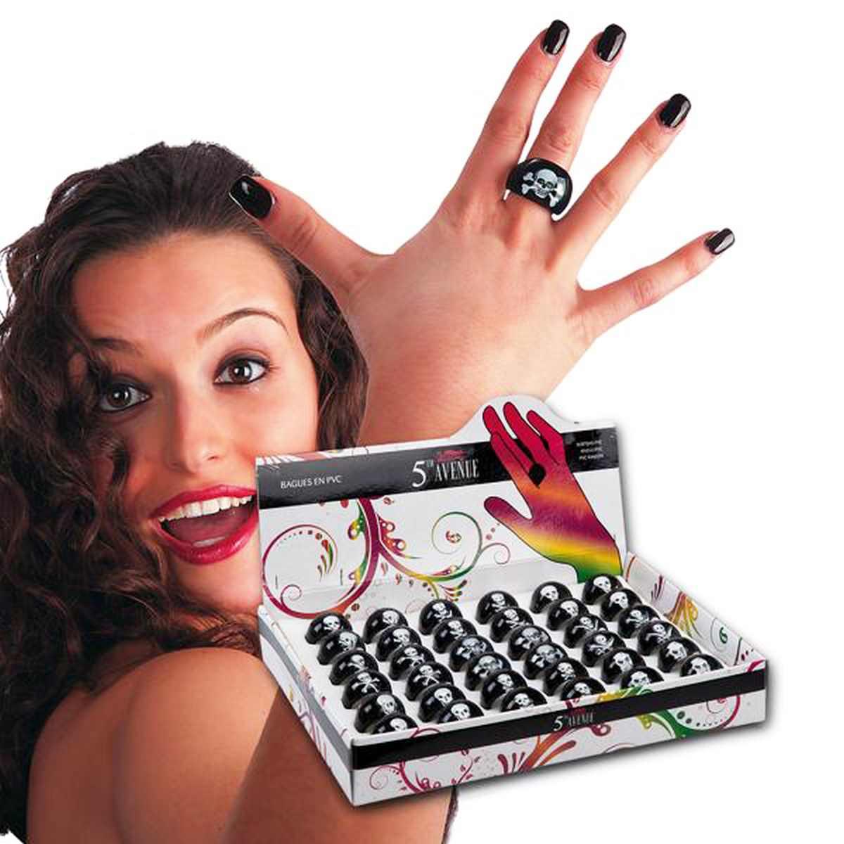 Anello pirata teschio