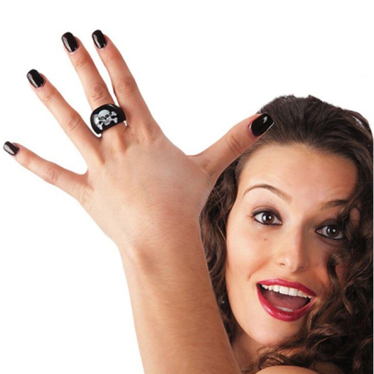 Anello pirata teschio