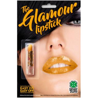 Trucco rossetto giallo