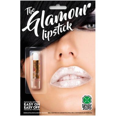 Trucco rossetto bianco