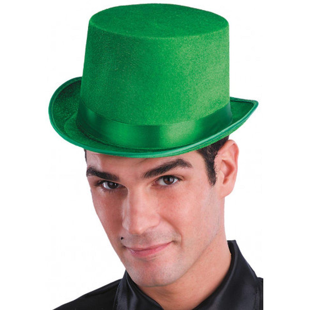 Cappello cilindro verde