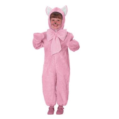 Costume gattina rosa