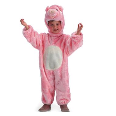 Costume maialino rosa