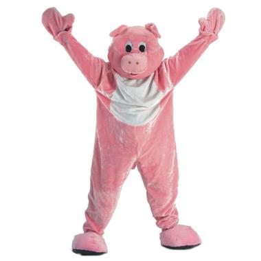 Costume mascotte maiale