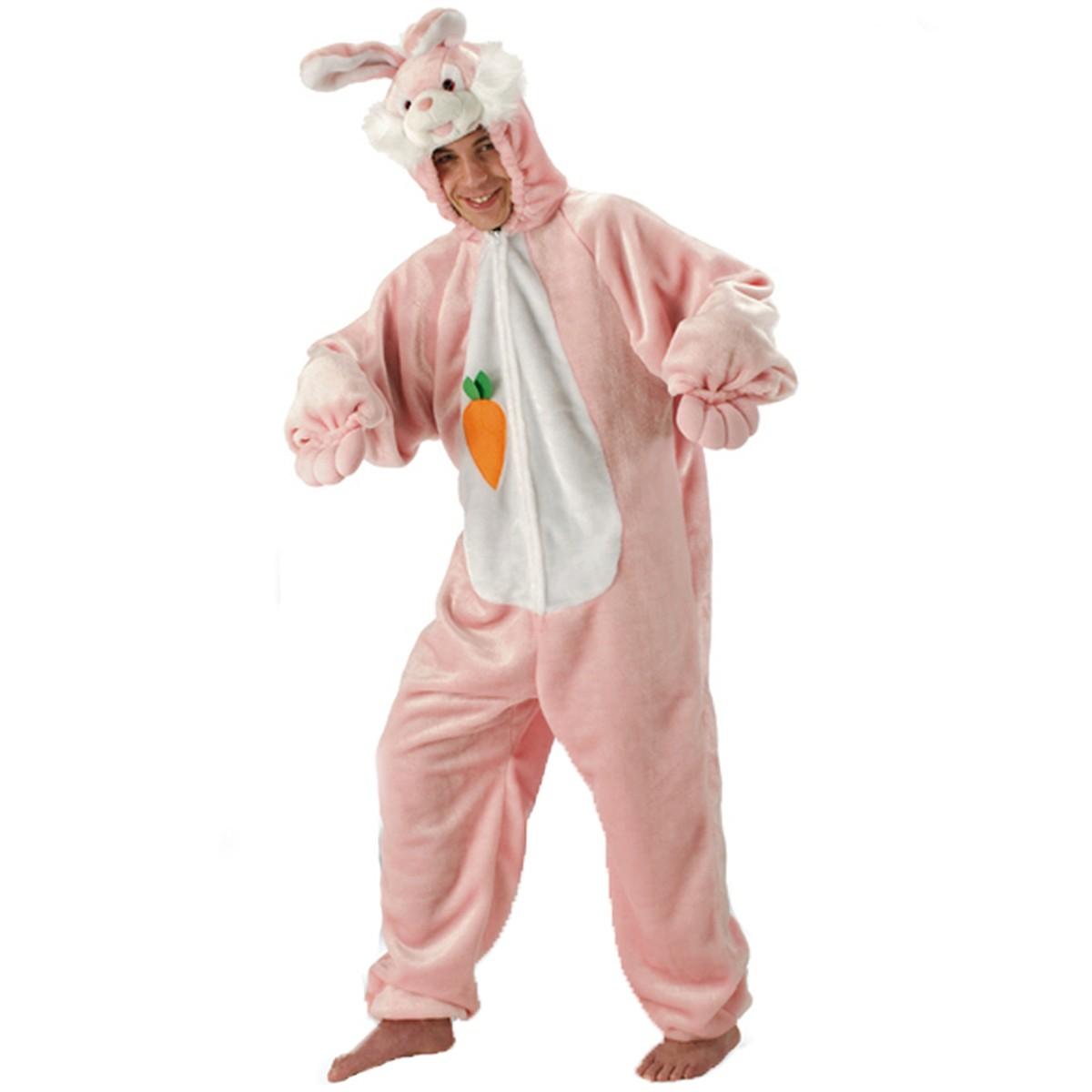 Costume coniglio rosa