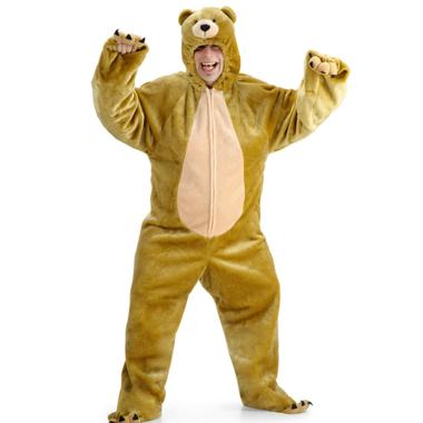 Costume orso marrone
