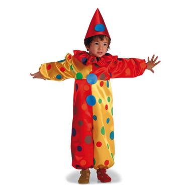 Costume clown bollicino