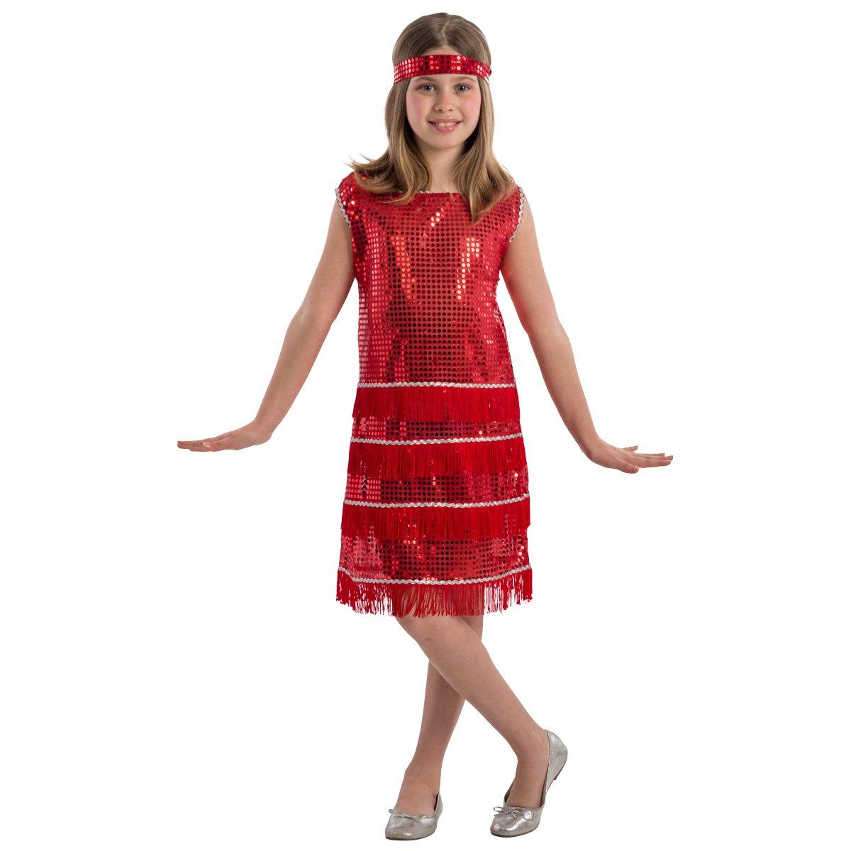 Costume charleston rosso