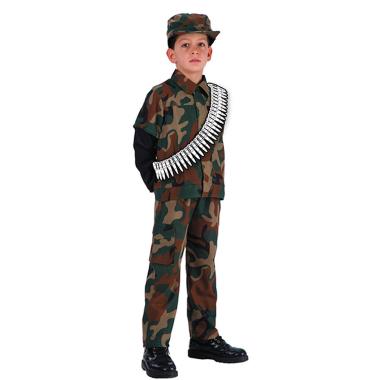 Costume soldato mimetica