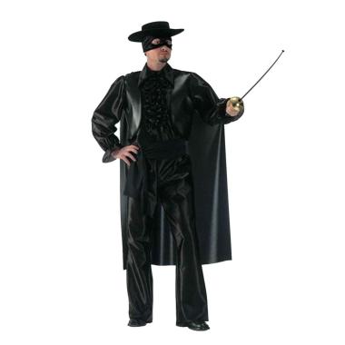 Costume zorro cavaliere nero